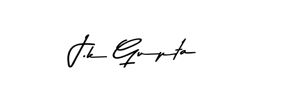 Design your own signature with our free online signature maker. With this signature software, you can create a handwritten (Asem Kandis PERSONAL USE) signature for name J.k Gupta. J.k Gupta signature style 9 images and pictures png