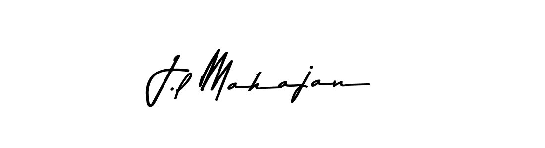 Also we have J.l Mahajan name is the best signature style. Create professional handwritten signature collection using Asem Kandis PERSONAL USE autograph style. J.l Mahajan signature style 9 images and pictures png