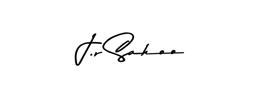 Asem Kandis PERSONAL USE is a professional signature style that is perfect for those who want to add a touch of class to their signature. It is also a great choice for those who want to make their signature more unique. Get J.r Sahoo name to fancy signature for free. J.r Sahoo signature style 9 images and pictures png