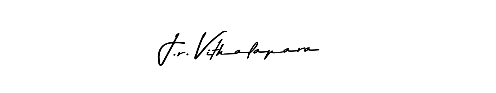 Make a beautiful signature design for name J.r. Vithalapara. Use this online signature maker to create a handwritten signature for free. J.r. Vithalapara signature style 9 images and pictures png