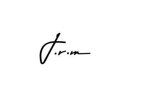 J.r.m stylish signature style. Best Handwritten Sign (Asem Kandis PERSONAL USE) for my name. Handwritten Signature Collection Ideas for my name J.r.m. J.r.m signature style 9 images and pictures png