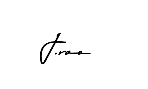 Also we have J.rao name is the best signature style. Create professional handwritten signature collection using Asem Kandis PERSONAL USE autograph style. J.rao signature style 9 images and pictures png