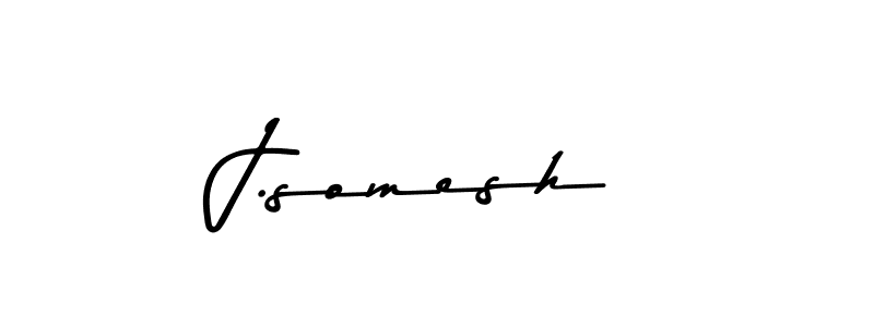 How to Draw J.somesh signature style? Asem Kandis PERSONAL USE is a latest design signature styles for name J.somesh. J.somesh signature style 9 images and pictures png