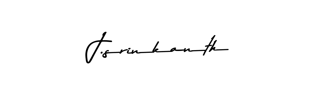 J.srinkanth stylish signature style. Best Handwritten Sign (Asem Kandis PERSONAL USE) for my name. Handwritten Signature Collection Ideas for my name J.srinkanth. J.srinkanth signature style 9 images and pictures png