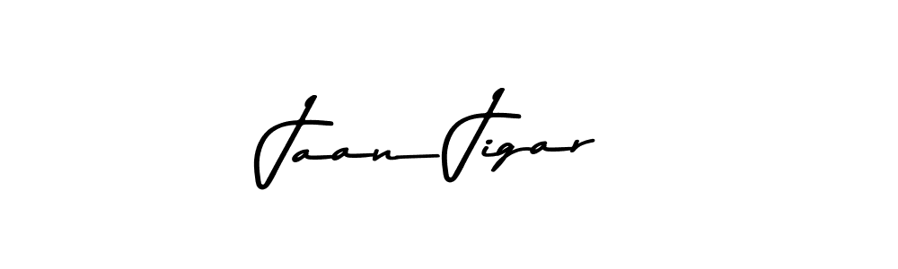 Use a signature maker to create a handwritten signature online. With this signature software, you can design (Asem Kandis PERSONAL USE) your own signature for name Jaan Jigar. Jaan Jigar signature style 9 images and pictures png