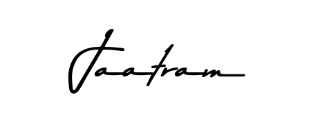 Give your name Jaatram an exquisite flair with the Asem Kandis PERSONAL USE script font. Ideal for contracts, resumes, and formal letterheads. Jaatram signature style 9 images and pictures png