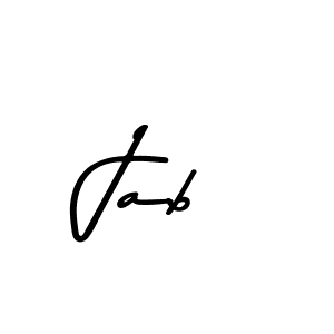 How to make Jab signature? Asem Kandis PERSONAL USE is a professional autograph style. Create handwritten signature for Jab name. Jab signature style 9 images and pictures png