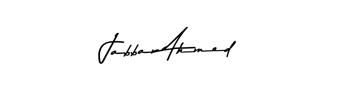 Jabbar Ahmed stylish signature style. Best Handwritten Sign (Asem Kandis PERSONAL USE) for my name. Handwritten Signature Collection Ideas for my name Jabbar Ahmed. Jabbar Ahmed signature style 9 images and pictures png