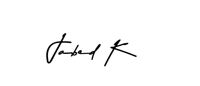 if you are searching for the best signature style for your name Jabed K. so please give up your signature search. here we have designed multiple signature styles  using Asem Kandis PERSONAL USE. Jabed K signature style 9 images and pictures png