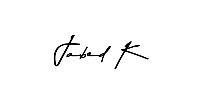 Make a beautiful signature design for name Jabed K. Use this online signature maker to create a handwritten signature for free. Jabed K signature style 9 images and pictures png
