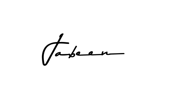 How to make Jabeen name signature. Use Asem Kandis PERSONAL USE style for creating short signs online. This is the latest handwritten sign. Jabeen signature style 9 images and pictures png