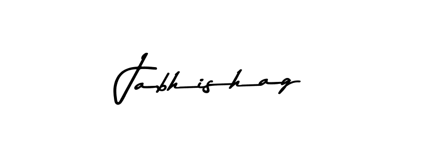 How to make Jabhishag signature? Asem Kandis PERSONAL USE is a professional autograph style. Create handwritten signature for Jabhishag name. Jabhishag signature style 9 images and pictures png