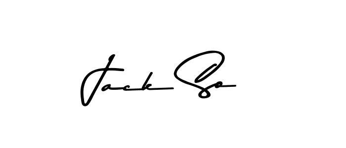 Use a signature maker to create a handwritten signature online. With this signature software, you can design (Asem Kandis PERSONAL USE) your own signature for name Jack So. Jack So signature style 9 images and pictures png