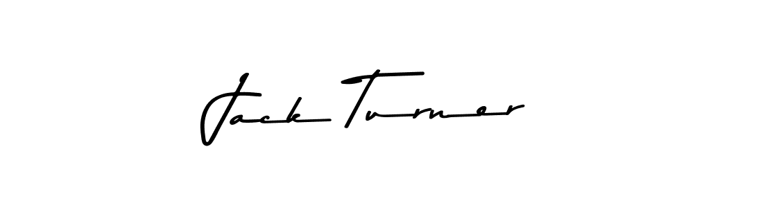 How to make Jack Turner name signature. Use Asem Kandis PERSONAL USE style for creating short signs online. This is the latest handwritten sign. Jack Turner signature style 9 images and pictures png
