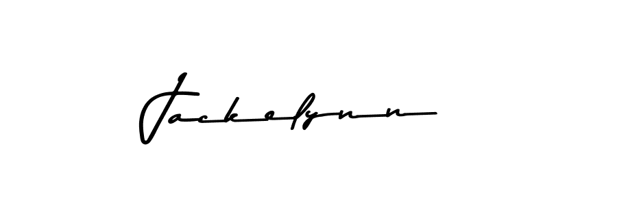 Make a beautiful signature design for name Jackelynn. With this signature (Asem Kandis PERSONAL USE) style, you can create a handwritten signature for free. Jackelynn signature style 9 images and pictures png