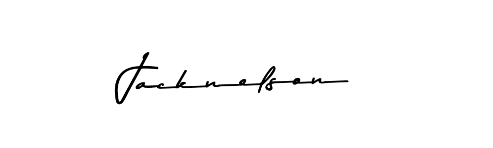 How to make Jacknelson name signature. Use Asem Kandis PERSONAL USE style for creating short signs online. This is the latest handwritten sign. Jacknelson signature style 9 images and pictures png