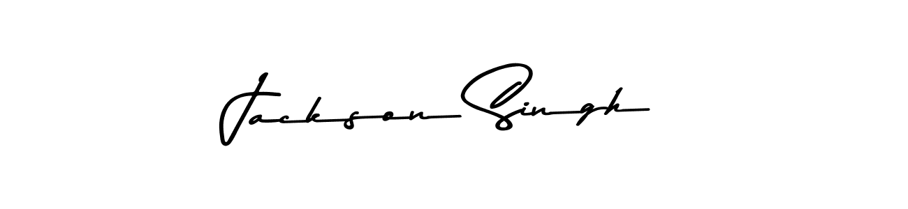 How to make Jackson Singh signature? Asem Kandis PERSONAL USE is a professional autograph style. Create handwritten signature for Jackson Singh name. Jackson Singh signature style 9 images and pictures png
