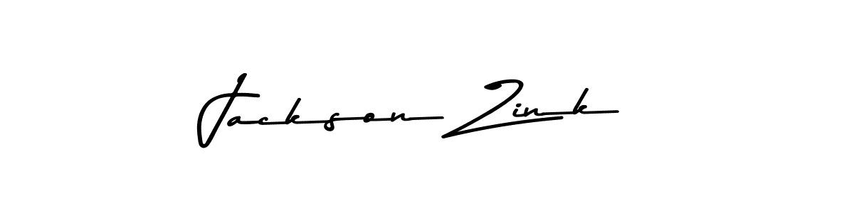 How to make Jackson Zink signature? Asem Kandis PERSONAL USE is a professional autograph style. Create handwritten signature for Jackson Zink name. Jackson Zink signature style 9 images and pictures png