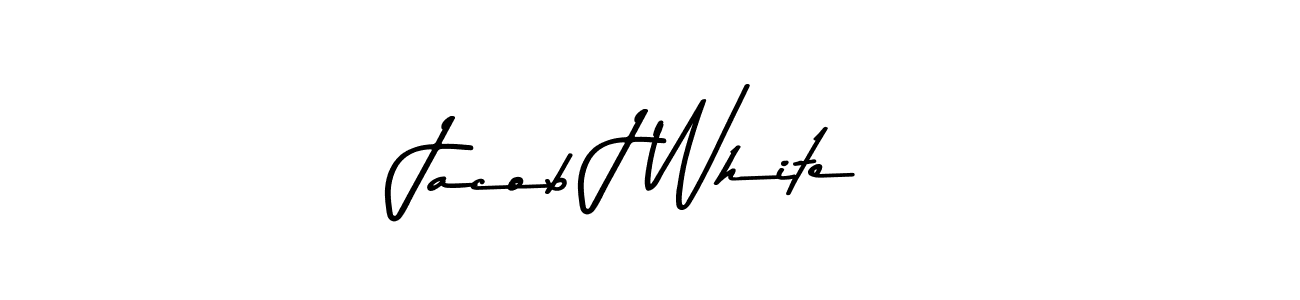 if you are searching for the best signature style for your name Jacob J White. so please give up your signature search. here we have designed multiple signature styles  using Asem Kandis PERSONAL USE. Jacob J White signature style 9 images and pictures png