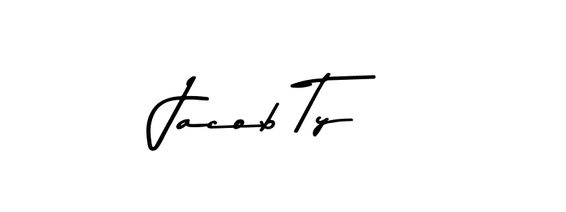 Jacob Ty stylish signature style. Best Handwritten Sign (Asem Kandis PERSONAL USE) for my name. Handwritten Signature Collection Ideas for my name Jacob Ty. Jacob Ty signature style 9 images and pictures png