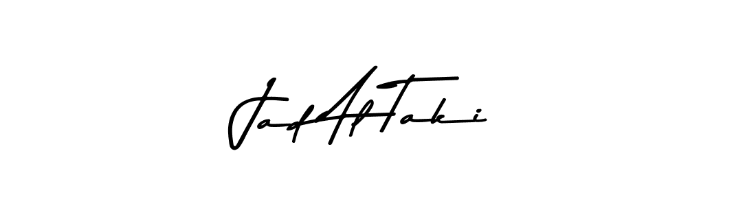 The best way (Asem Kandis PERSONAL USE) to make a short signature is to pick only two or three words in your name. The name Jad Al Taki include a total of six letters. For converting this name. Jad Al Taki signature style 9 images and pictures png