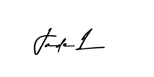 Use a signature maker to create a handwritten signature online. With this signature software, you can design (Asem Kandis PERSONAL USE) your own signature for name Jade L. Jade L signature style 9 images and pictures png