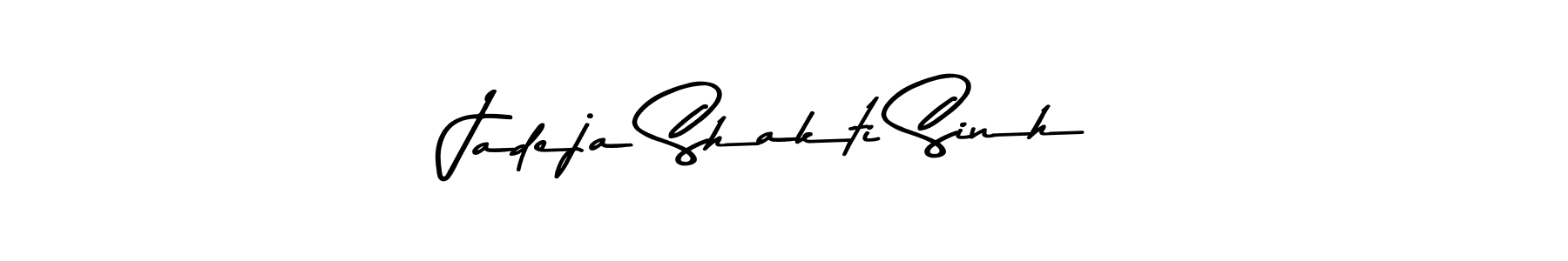 Design your own signature with our free online signature maker. With this signature software, you can create a handwritten (Asem Kandis PERSONAL USE) signature for name Jadeja Shakti Sinh. Jadeja Shakti Sinh signature style 9 images and pictures png
