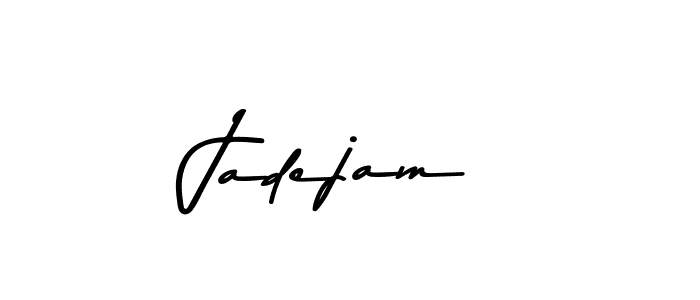 How to make Jadejam name signature. Use Asem Kandis PERSONAL USE style for creating short signs online. This is the latest handwritten sign. Jadejam signature style 9 images and pictures png