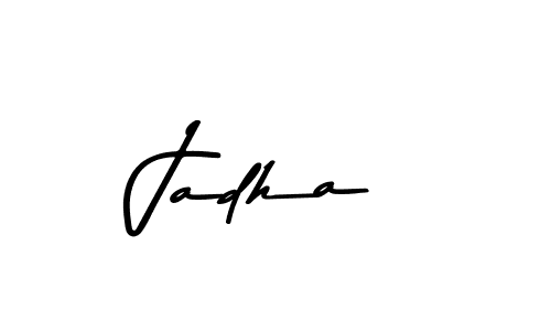 You should practise on your own different ways (Asem Kandis PERSONAL USE) to write your name (Jadha) in signature. don't let someone else do it for you. Jadha signature style 9 images and pictures png