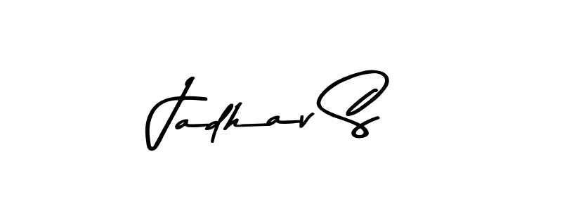 How to Draw Jadhav S signature style? Asem Kandis PERSONAL USE is a latest design signature styles for name Jadhav S. Jadhav S signature style 9 images and pictures png