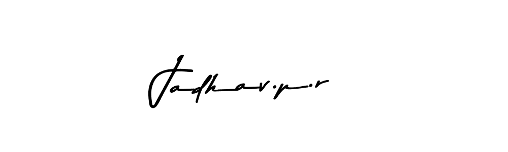 Also we have Jadhav.p.r name is the best signature style. Create professional handwritten signature collection using Asem Kandis PERSONAL USE autograph style. Jadhav.p.r signature style 9 images and pictures png