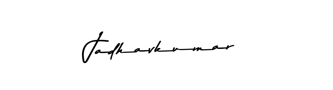 How to make Jadhavkumar name signature. Use Asem Kandis PERSONAL USE style for creating short signs online. This is the latest handwritten sign. Jadhavkumar signature style 9 images and pictures png