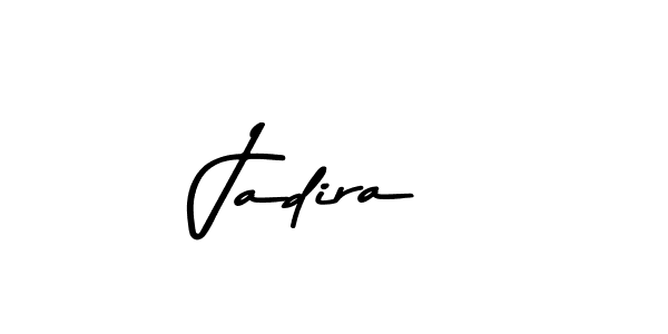 Design your own signature with our free online signature maker. With this signature software, you can create a handwritten (Asem Kandis PERSONAL USE) signature for name Jadira. Jadira signature style 9 images and pictures png
