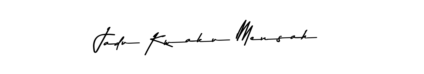 Make a beautiful signature design for name Jadu Kwaku Mensah. Use this online signature maker to create a handwritten signature for free. Jadu Kwaku Mensah signature style 9 images and pictures png
