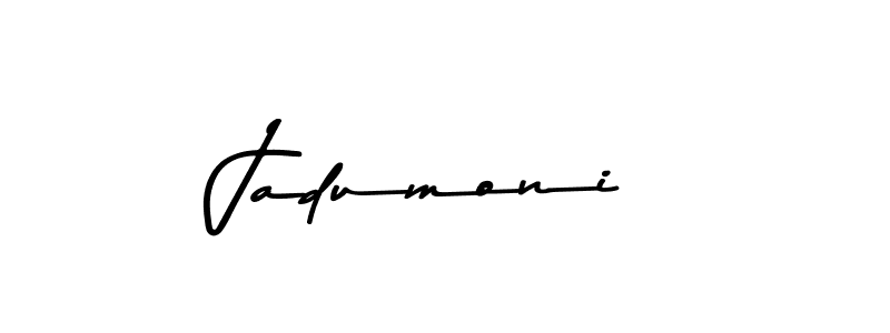 This is the best signature style for the Jadumoni name. Also you like these signature font (Asem Kandis PERSONAL USE). Mix name signature. Jadumoni signature style 9 images and pictures png