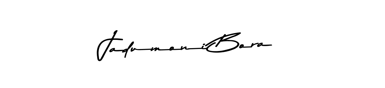 How to make Jadumoni Bora signature? Asem Kandis PERSONAL USE is a professional autograph style. Create handwritten signature for Jadumoni Bora name. Jadumoni Bora signature style 9 images and pictures png