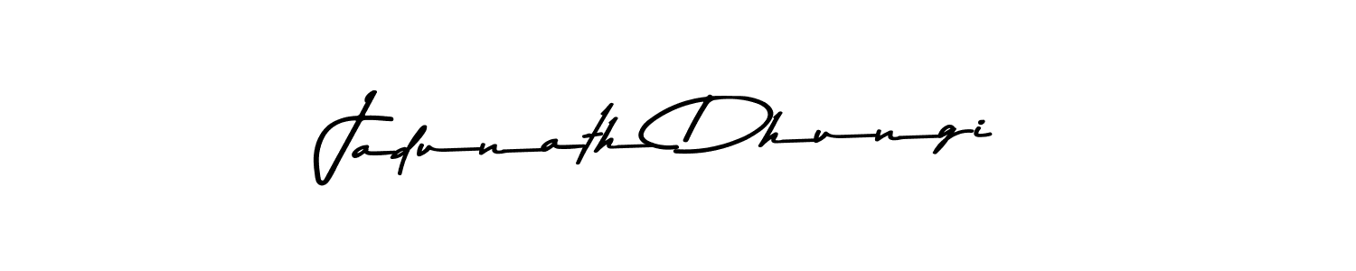 Create a beautiful signature design for name Jadunath Dhungi. With this signature (Asem Kandis PERSONAL USE) fonts, you can make a handwritten signature for free. Jadunath Dhungi signature style 9 images and pictures png