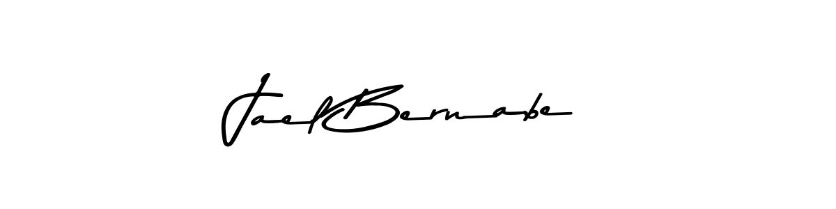 Design your own signature with our free online signature maker. With this signature software, you can create a handwritten (Asem Kandis PERSONAL USE) signature for name Jael Bernabe. Jael Bernabe signature style 9 images and pictures png
