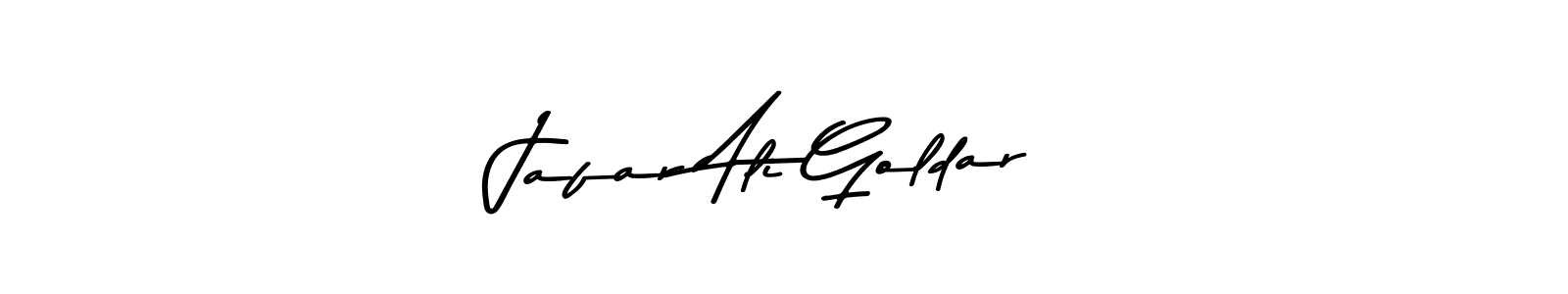 The best way (Asem Kandis PERSONAL USE) to make a short signature is to pick only two or three words in your name. The name Jafar Ali Goldar include a total of six letters. For converting this name. Jafar Ali Goldar signature style 9 images and pictures png