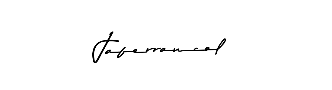 How to Draw Jaferrancol signature style? Asem Kandis PERSONAL USE is a latest design signature styles for name Jaferrancol. Jaferrancol signature style 9 images and pictures png