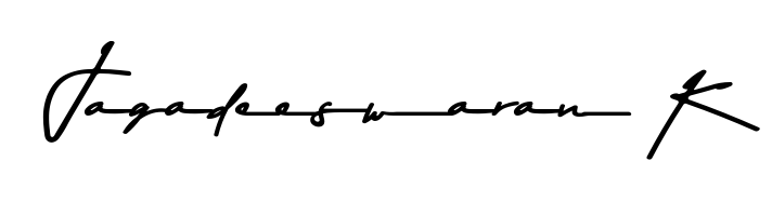 Download transparent PNG signature for name Jagadeeswaran K styled with Asem Kandis PERSONAL USE font. Ready to paste directly into PDF and Word agreements. Jagadeeswaran K signature style 9 images and pictures png