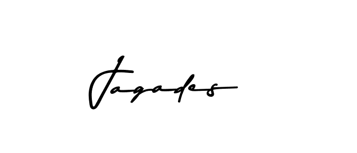 Design your own signature with our free online signature maker. With this signature software, you can create a handwritten (Asem Kandis PERSONAL USE) signature for name Jagades. Jagades signature style 9 images and pictures png
