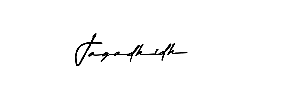 Use a signature maker to create a handwritten signature online. With this signature software, you can design (Asem Kandis PERSONAL USE) your own signature for name Jagadhidh. Jagadhidh signature style 9 images and pictures png