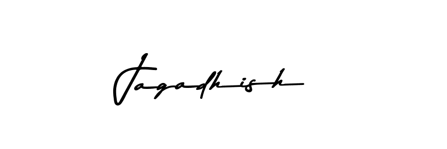 Use a signature maker to create a handwritten signature online. With this signature software, you can design (Asem Kandis PERSONAL USE) your own signature for name Jagadhish. Jagadhish signature style 9 images and pictures png