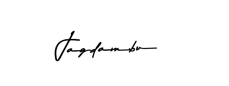 Also we have Jagdambu name is the best signature style. Create professional handwritten signature collection using Asem Kandis PERSONAL USE autograph style. Jagdambu signature style 9 images and pictures png