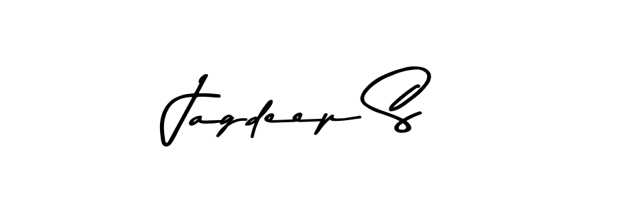 Use a signature maker to create a handwritten signature online. With this signature software, you can design (Asem Kandis PERSONAL USE) your own signature for name Jagdeep S. Jagdeep S signature style 9 images and pictures png