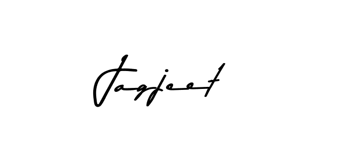 Use a signature maker to create a handwritten signature online. With this signature software, you can design (Asem Kandis PERSONAL USE) your own signature for name Jagjeet. Jagjeet signature style 9 images and pictures png