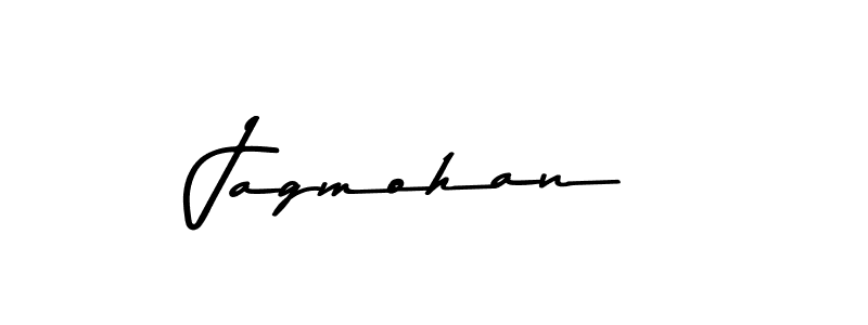 How to make Jagmohan name signature. Use Asem Kandis PERSONAL USE style for creating short signs online. This is the latest handwritten sign. Jagmohan signature style 9 images and pictures png