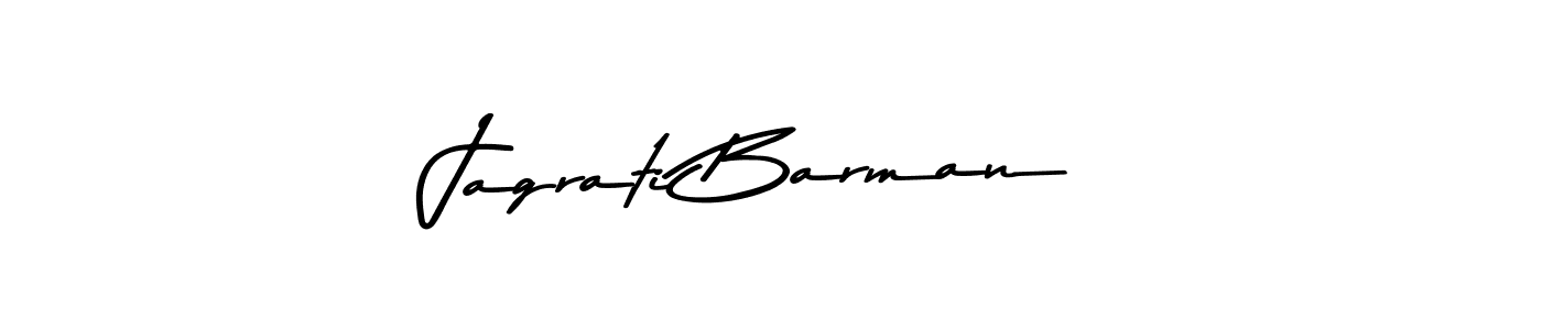 How to make Jagrati Barman signature? Asem Kandis PERSONAL USE is a professional autograph style. Create handwritten signature for Jagrati Barman name. Jagrati Barman signature style 9 images and pictures png