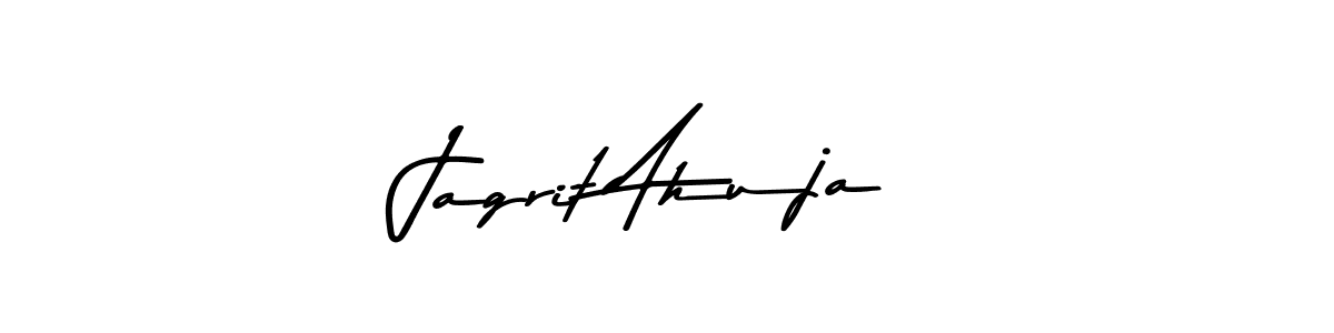 Design your own signature with our free online signature maker. With this signature software, you can create a handwritten (Asem Kandis PERSONAL USE) signature for name Jagrit Ahuja. Jagrit Ahuja signature style 9 images and pictures png